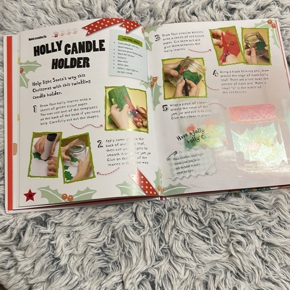 Christmas Craft Hardback Book w/ templates - Picture 2 of 4